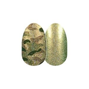 Color Street GLAM-OUFLAGE Green to Gold Color Shift Camo Camouflage Nail Set